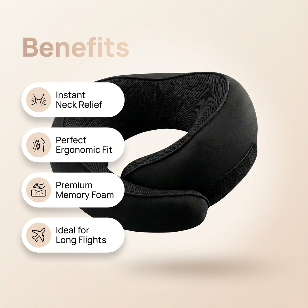 Flysoft™ 360° Travel Pillow