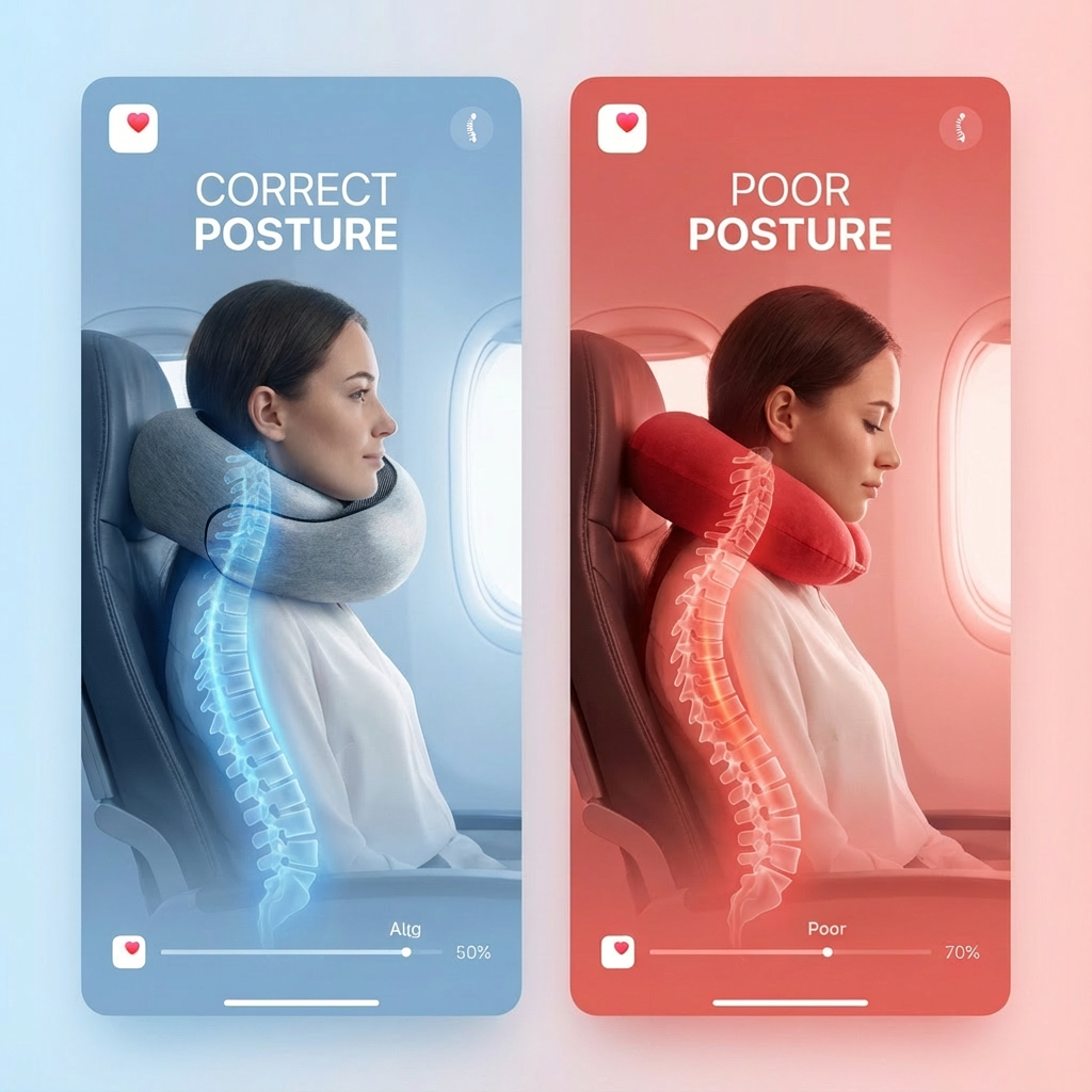 Flysoft™ 360° Travel Pillow