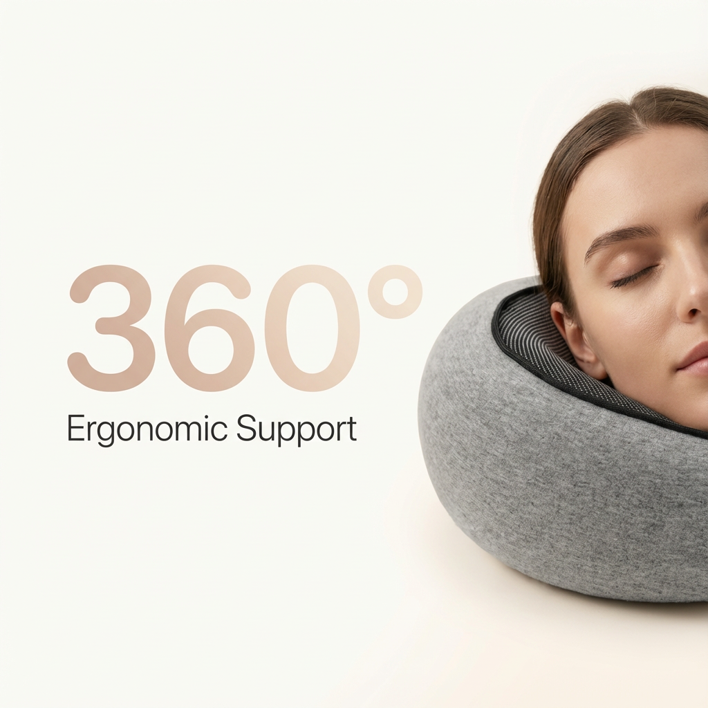 Flysoft™ 360° Travel Pillow